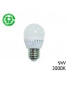 LED Golf ball bulb ceramic 9W E27 Warm light 3000K 1100Lm