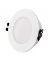 White IP65 Recessed GU10 Downlight Fitting 9cm Diameter