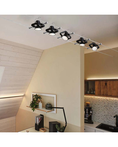 Dicroica LED 6W GU5.3 Dimable en 3 pasos, luz cálida 3000K, Ø50mm