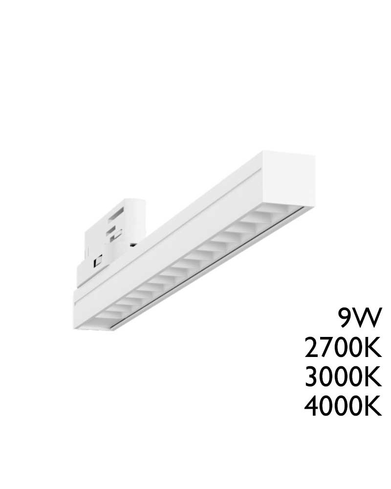 31cm 9W LED linear track spotlight CRI 90 in white 2700K 3000K 4000K