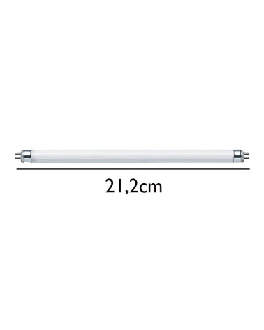 Miniature Fluorescent Tube T5 Ø16 x 212mm 6W 3000K