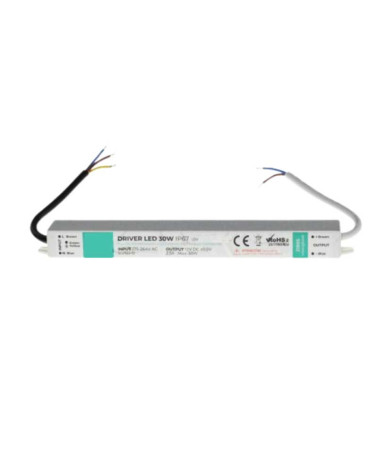 Transformador 30W 230Vac/12V IP67