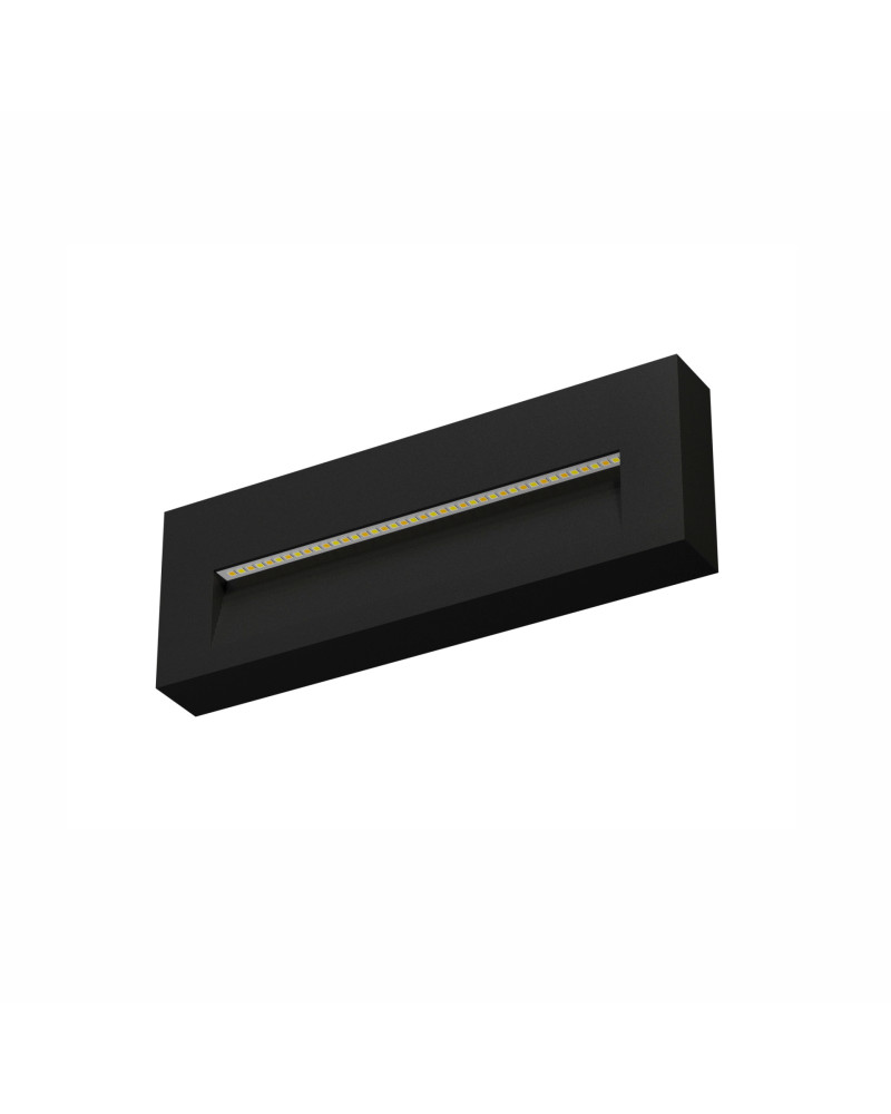 5W LED Surface Mounted Wall Washer 20cm Black 2700K / 3200K / 4000K