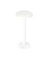 Lámpara de mesa de exterior regulable portatil  IP65 CCT con bateria 35 cm color blanco, negro, dorado y cobre