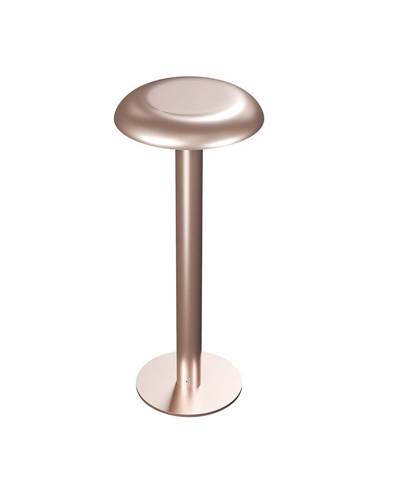 Portable IP65 CCT Adjustable Outdoor Table Lamp with Battery, 35cm, White, Black, Gold and Copper