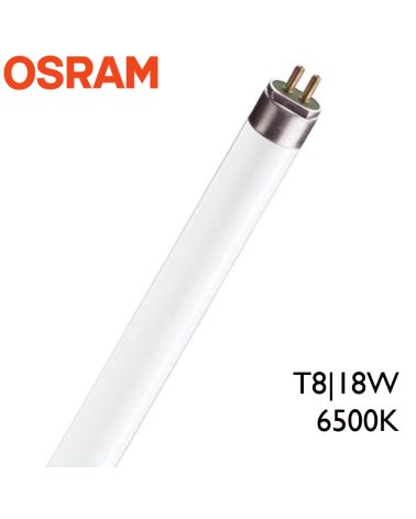 Tubo fluorescente trifósforo OSRAM 18W 6500K