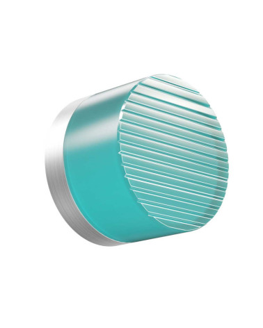 Aplique pared de exterior metraqrilato turquesa redondo IP65 CCT 600Lm