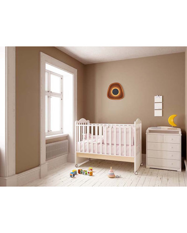 Aplique de Pared Moderno Compacto LED 5W 3000K Fonoabsorbente Marrón IP20