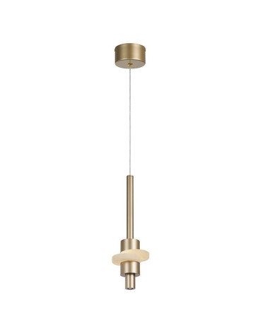 Modern LED Pendant Lamp 7W 3000K Gold Finish IP20