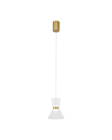 Lámpara de techo LED 21W intensidad de luz regulable 3000K color negro
