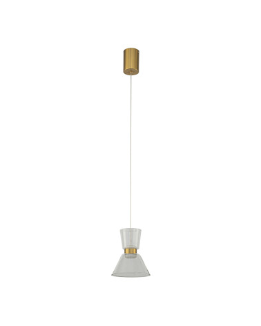 Lámpara de techo LED 21W intensidad de luz regulable 3000K color negro