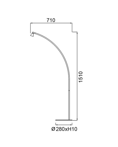 Aplique luz arriba y abajo LED 6W estilo mid-century moderno 3000K acabado oro y cristal