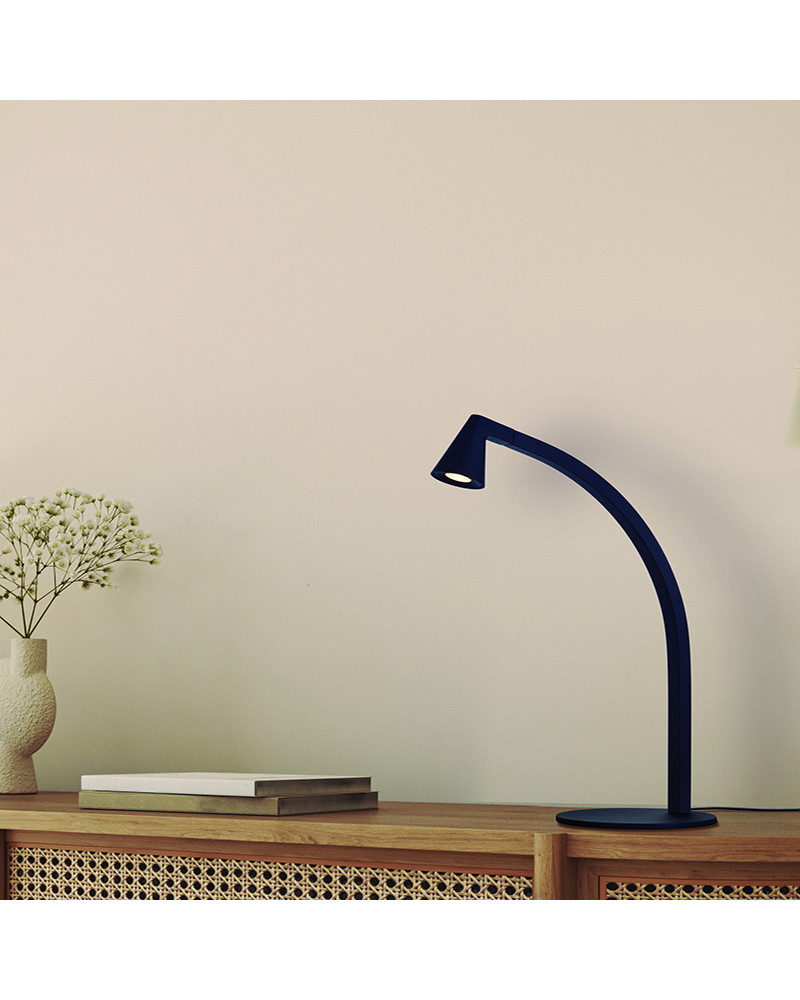 Aplique luz hacia arriba LED 5W estilo mid-century moderno 3000K acabado oro y cristal