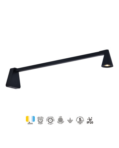 LED ring pendant lamp 42W 3000K dimmable Triac white finish