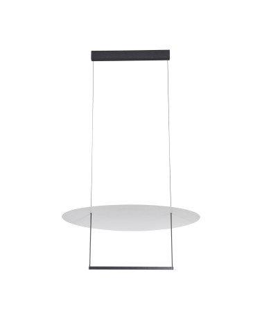 Ceiling lamp with diffuser plate Ø80cm LED 39W 3000K minimalist up and down light