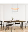 Ceiling lamp with diffuser plate Ø60cm LED 30W 3000K minimalist up and down light