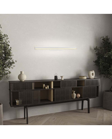 Aplique de Pared Prismático Triangular LED 22W 3000K Blanco 61cm IP20