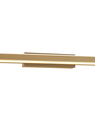 Aplique de Pared Prismático Triangular LED 22W 3000K Oro 61cm IP20