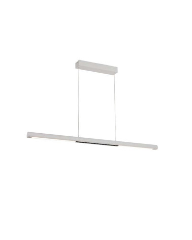 Lámpara Colgante Lineal Perfil Cilíndrico Sube y Baja LED 24W 3000K Blanco con Sensor Regulable 120cm IP20