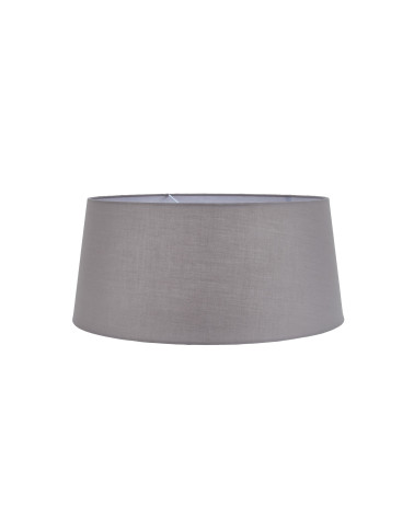Grey lampshade for living room floor lamp