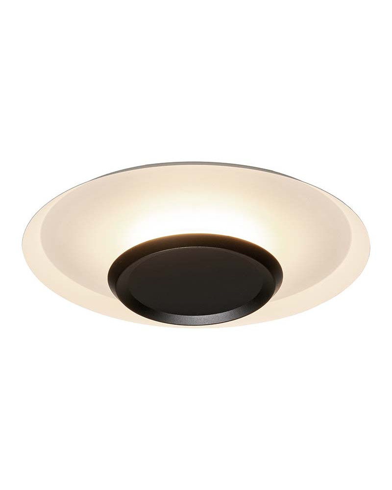 Modern LED Ceiling Light 24W 3000K Matte White Finish IP20