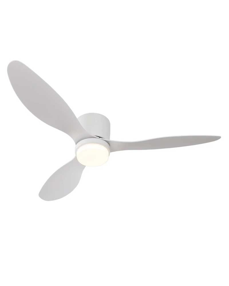 Ventilador de techo 33W Ø132cm plafón LED CCT 18W control remoto REGULABLE temperatura luz