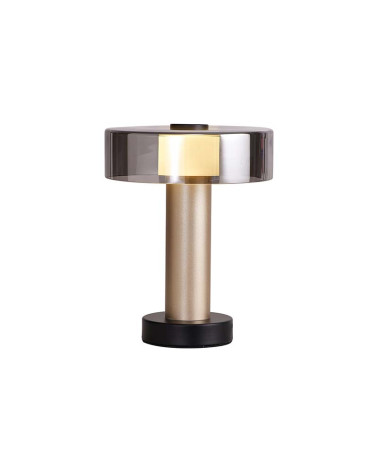 Table lamp Ø22cm 1xGU10 max. 12W contemporary style gold color