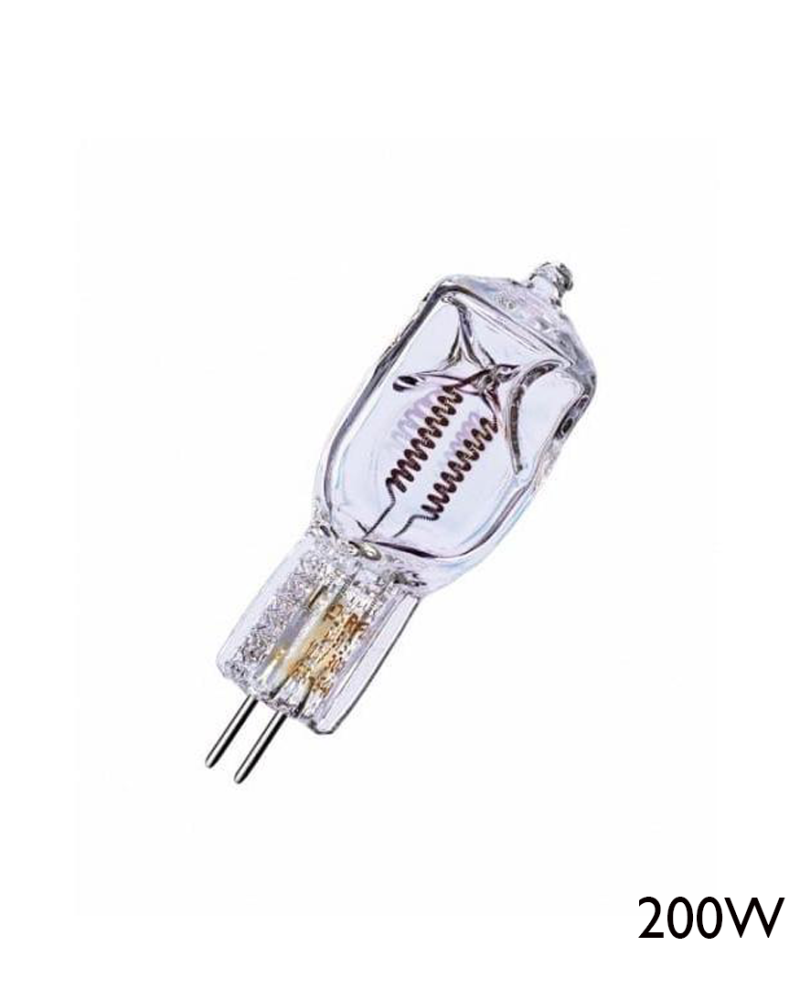 Lámpara Halógena OSRAM 64505 Dicroica Bi-Pin 200W 220V GX6.35 para Iluminación Profesional