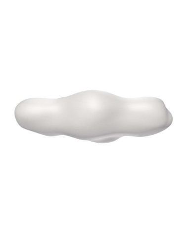 Plafón de techo 6xE27 máx. 20W efecto nube 90x48cm lineas suaves y silueta fluida en acabado blanco