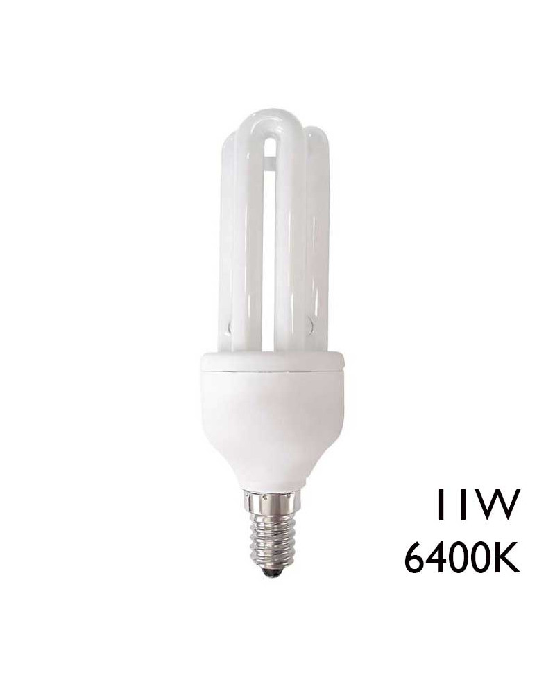 Energy saving bulb 11W 3U5 E14 6400K