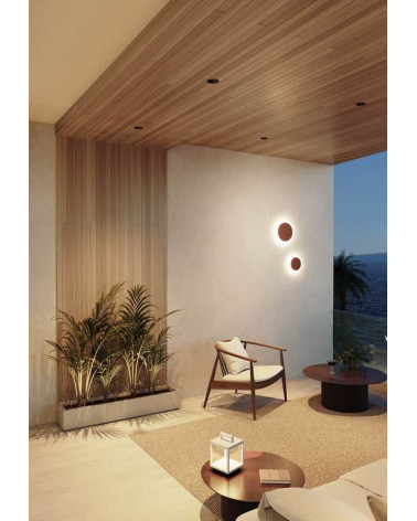 Downlight cúpula fija IP65 8,2cm GU10 G5.3 blanco mate y negro mate agujero 7,3cm