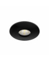 Downlight IP65 8,5cm G5.3 aluminio cepillado negro blanco agujero 7cm