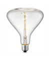 Bombilla decorativa 17cm forma embudo clara LED filamento E27 3W 160Lm 2200º K