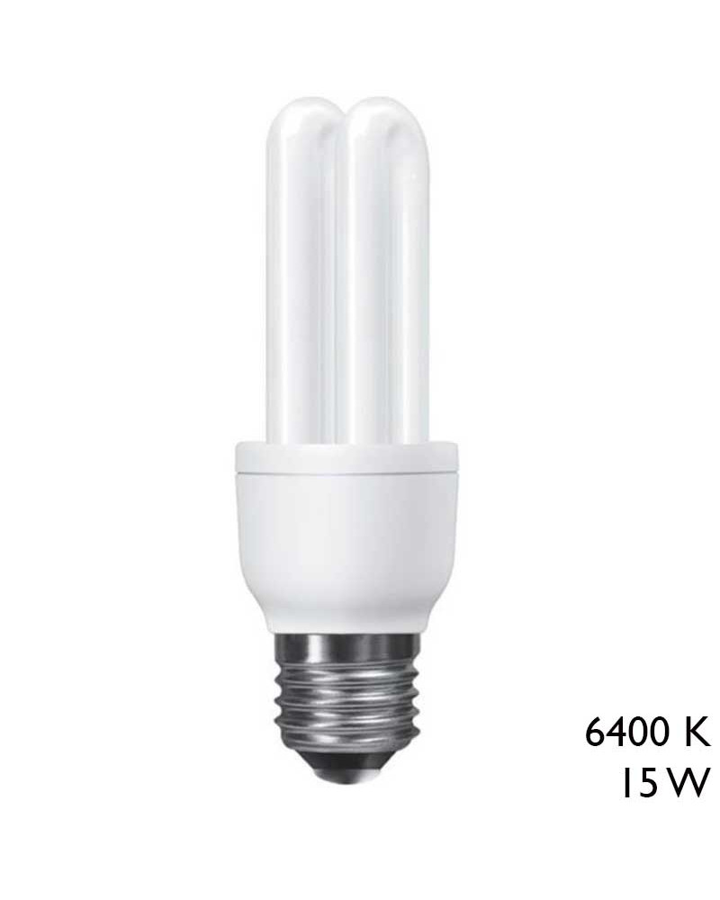 CFL Low Consumption Bulb 2U E27 15W 6400K