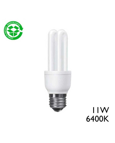 3U 20W E27 6400K low energy bulb