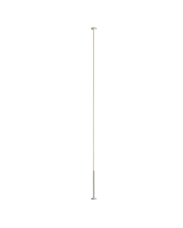 Lámpara de diseño LED 36W columna rígida giratoria de suelo a techo 3000K regulables y acabado blanco o negro