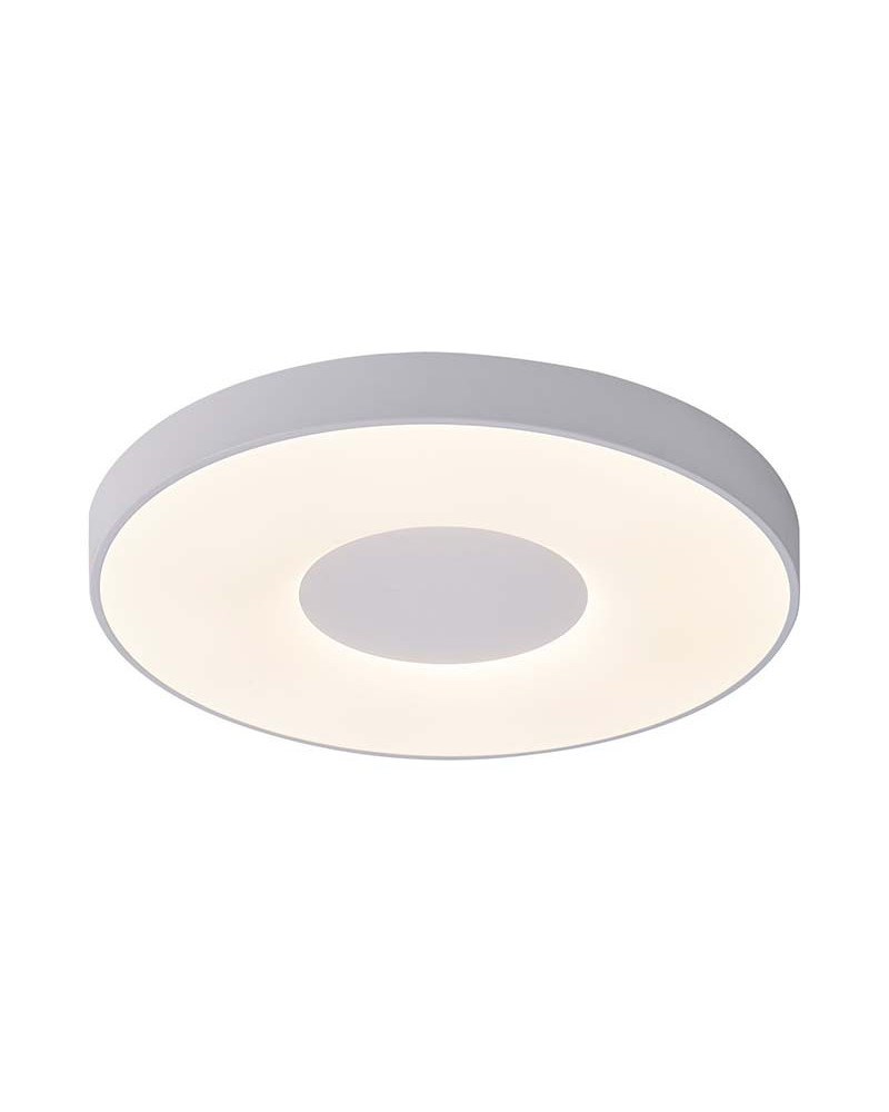 Circular ceiling light Ø65cm LED smart 100W dimmable CCT 2700K-4000K-5000K in white, black or gold