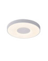 Plafón circular Ø50cm LED inteligente 80W regulable CCT 2700K-4000K-5000K color blanco negro o dorado