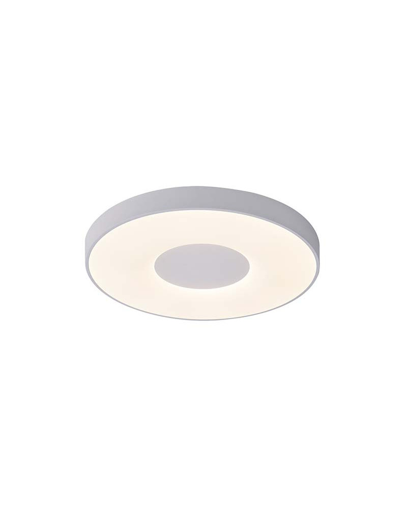Circular ceiling light Ø38cm LED smart 56W dimmable CCT 2700K-4000K-5000K in white, black or gold