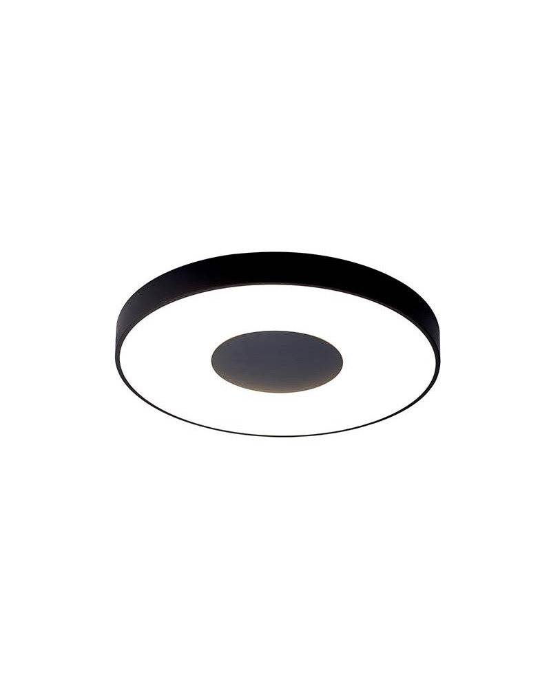 Circular ceiling light Ø38cm LED smart 56W dimmable CCT 2700K-4000K-5000K in white, black or gold