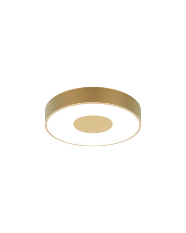 Circular ceiling light Ø38cm LED smart 56W dimmable CCT 2700K-4000K-5000K in white, black or gold