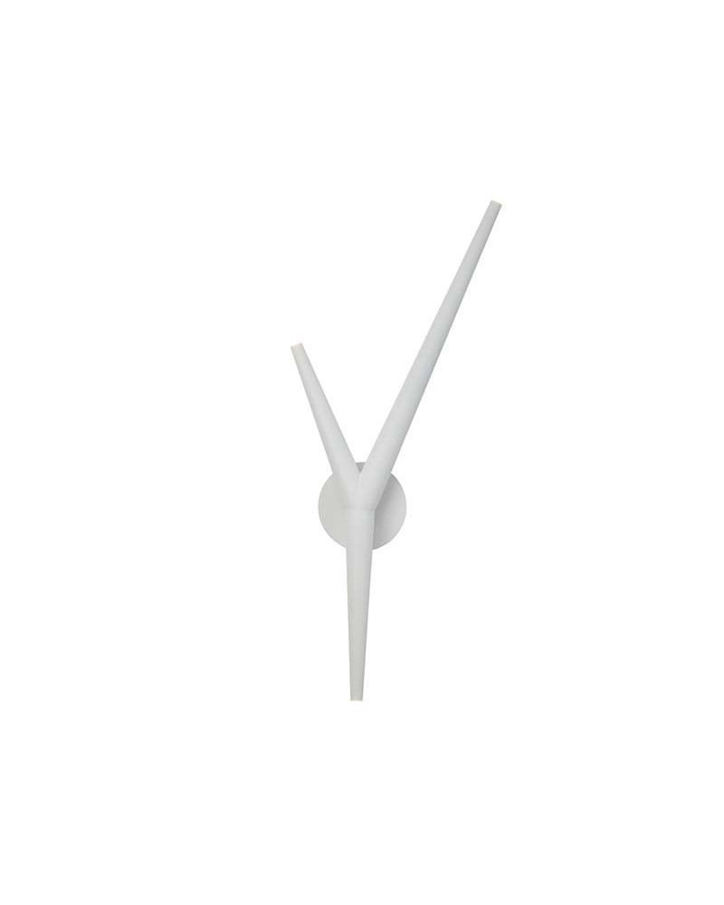 Aplique de pared LED 5,5W 3000K ramificado de diseño orgánico en acabado blanco, negro o dorado