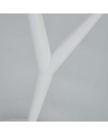 4W 3000K LED table lamp with an organic branched design, available in white, black or gold finish