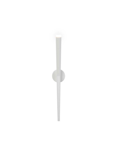 6W LED wall light with warm uplight 3000K in a stylized white, black or gold branch design