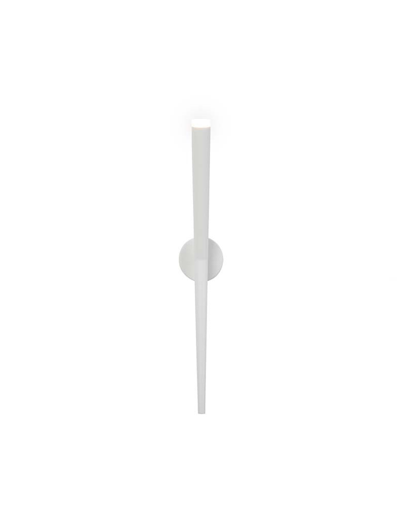 6W LED wall light with warm uplight 3000K in a stylized white, black or gold branch design