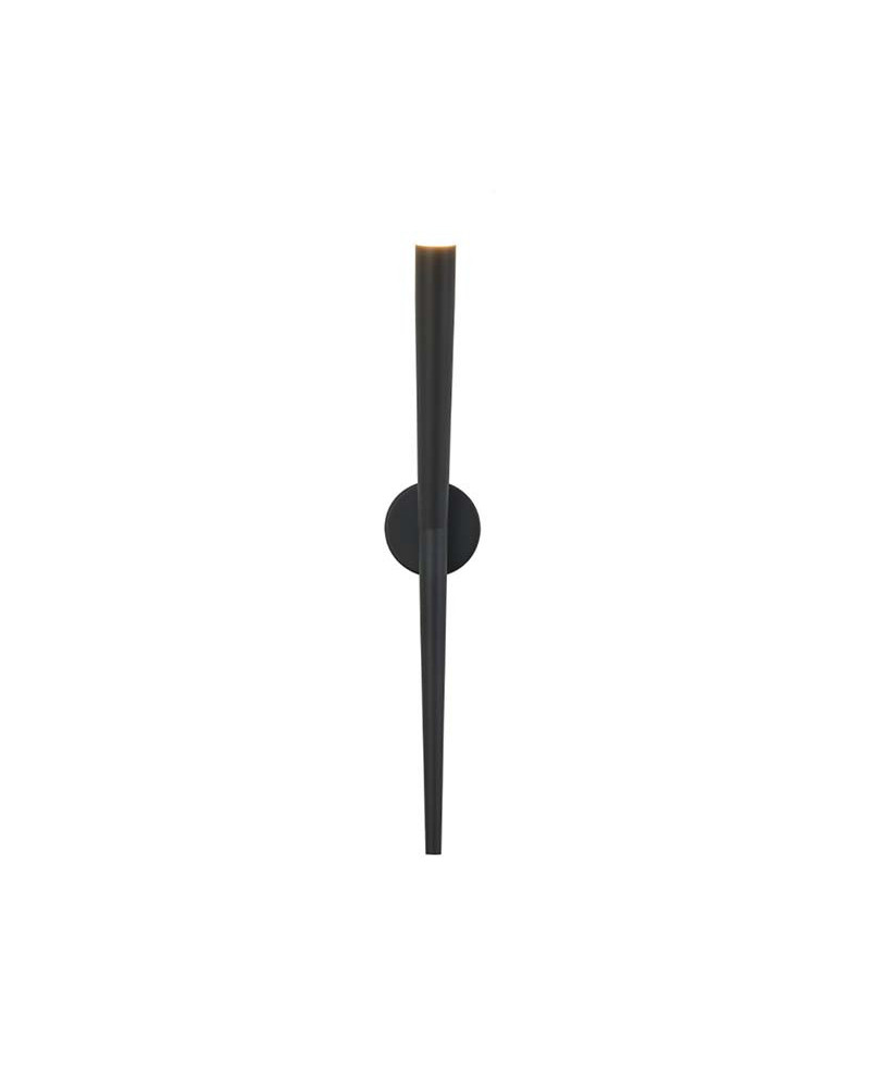 6W LED wall light with warm uplight 3000K in a stylized white, black or gold branch design
