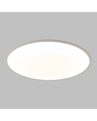 Ø46cm LED ceiling light, 50W, circular, ultra-thin, 3000K-4000K-5000K, white finish