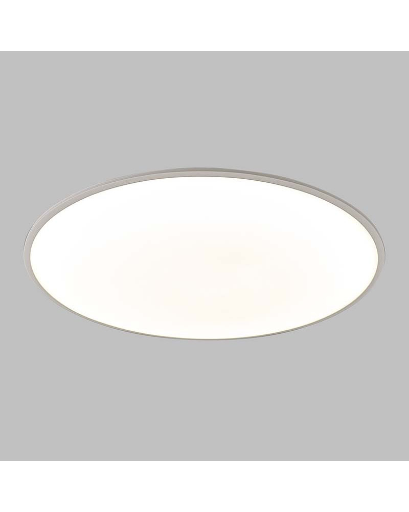 Plafón de techo Ø46cm LED 50W circular ultra fino 3000K-4000K-5000K acabado blanco