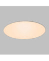 Ø46cm LED ceiling light, 50W, circular, ultra-thin, 3000K-4000K-5000K, white finish