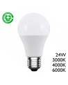 Standard LED Bulb E27 24W 3000K 4000K 6000K A70